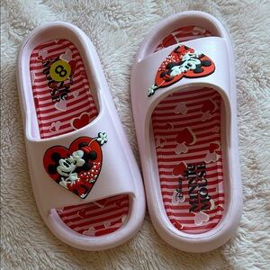 Disney Minnie Mouse Light Pink Slippers